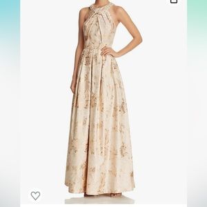 Eliza J size 4 beaded neck ball gown